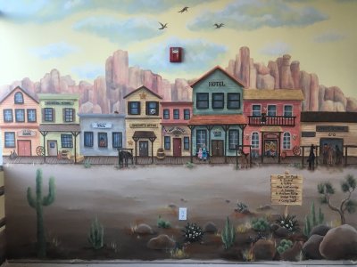 Western town