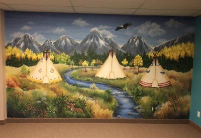Tipi scene