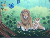 Lion family