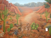 Scenery - desert coyote