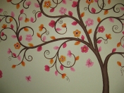 Tree Pink orange