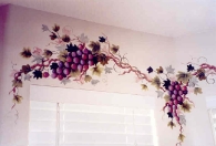 Vines grapes