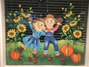 Scarecrow couple