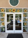 Sunflower doors