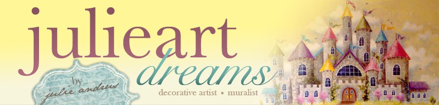 Julie Art Dreams, by Julie Andrus. Decorative artist and muralist.
